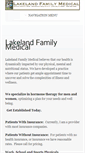 Mobile Screenshot of lakelandfamilymedical.com